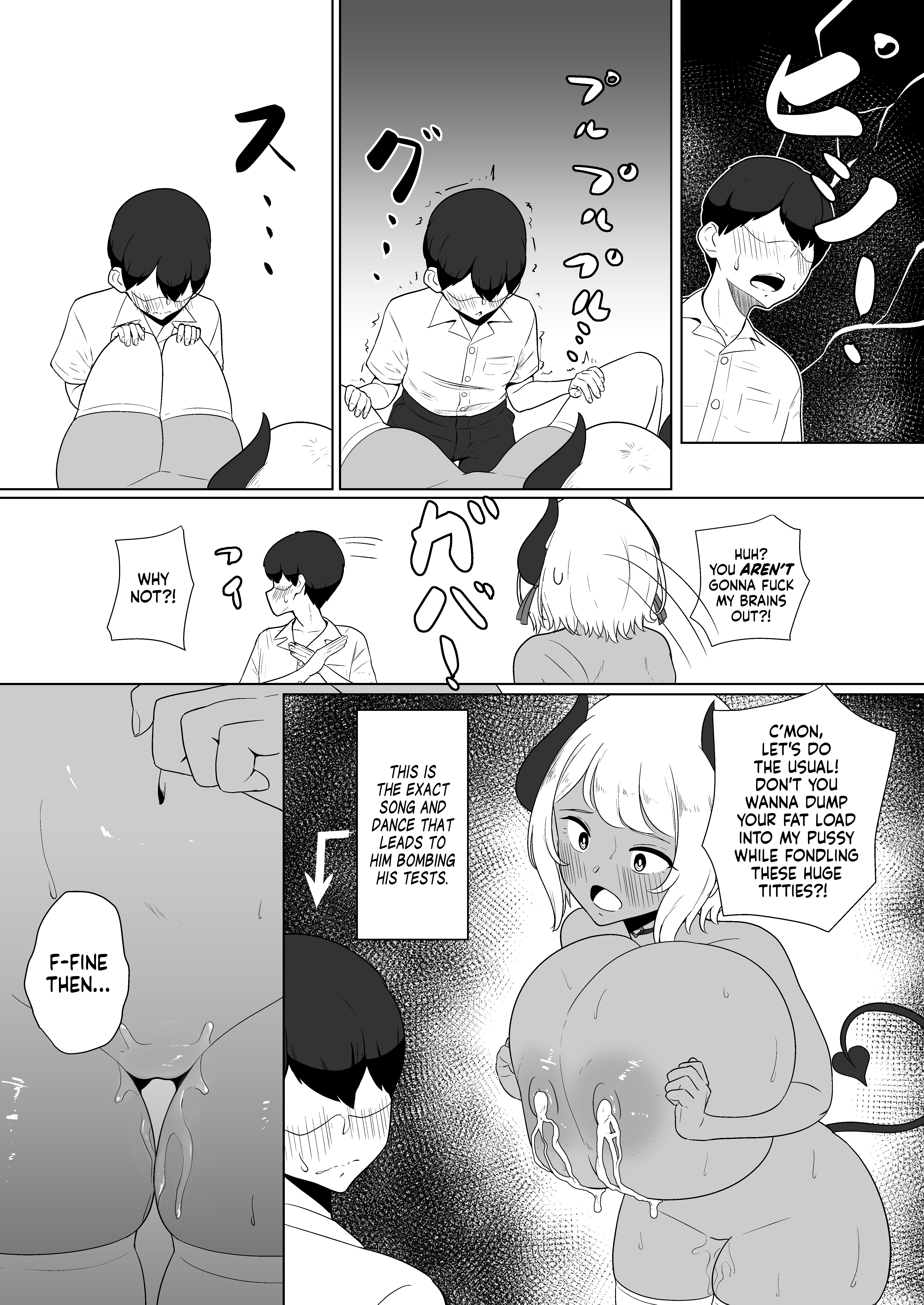 Hentai Manga Comic-Milking My Succubus Childhood Friend?! - Begging To Be Wrung Out After School!-Read-21